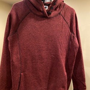 Women’s Baja Insulated Hoodie. Size XL- Burgundy